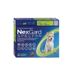 Nexgard spectra dog 3piece 7.5-15kg